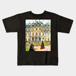 Kandinsky meets Belvedere Palace (1) Kids T-Shirt